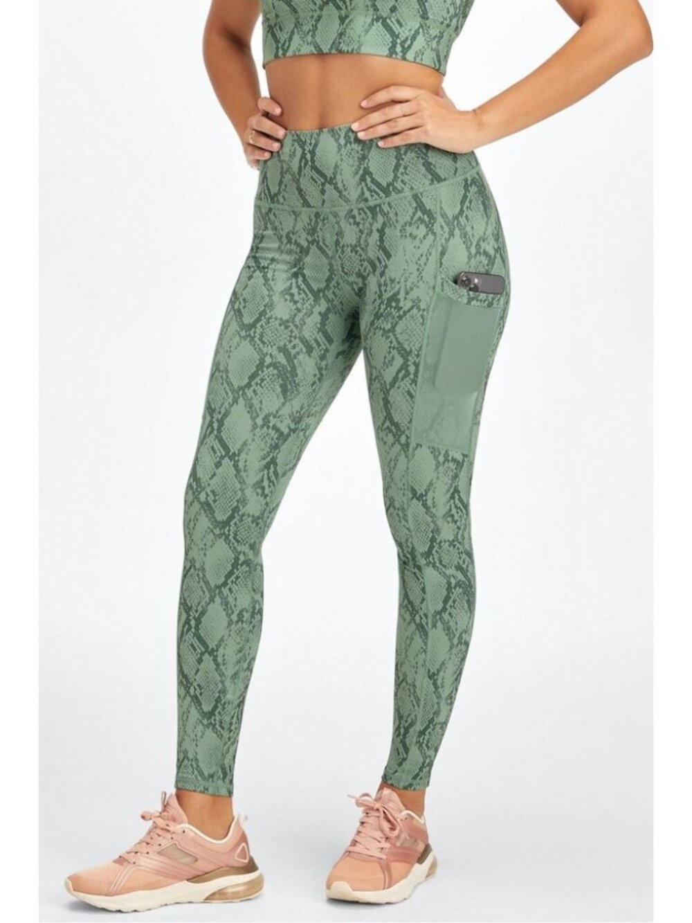 Fabletics - Cactus Snakeskin Leggings